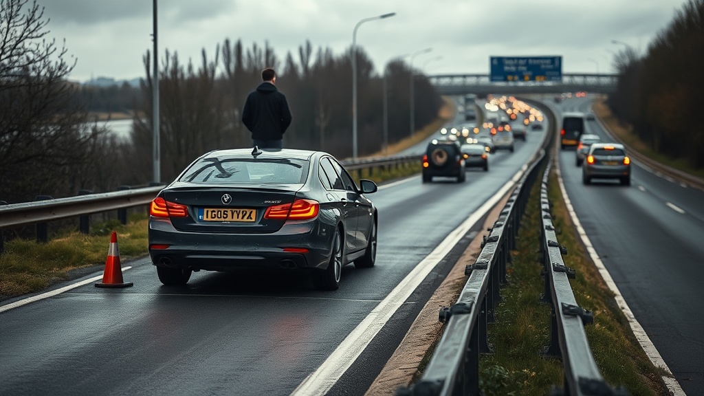 Broken down on the motorway? Hard shoulder safety that could save your life